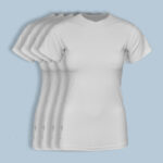 Vital Beat S-ICD Pack de 4 camisetas de para mujer