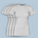 Vital Beat marcapasos y DAI Pack de 4 camisetas de para mujer